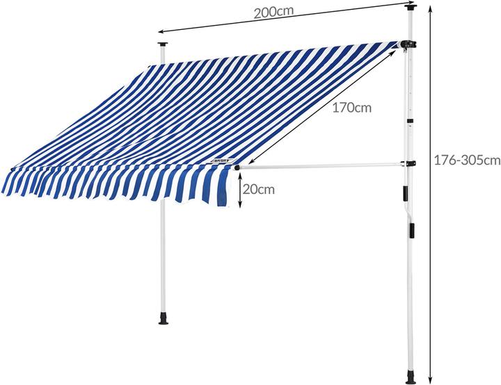 Immagine prodotto Detex Tenda da sole (2 m)