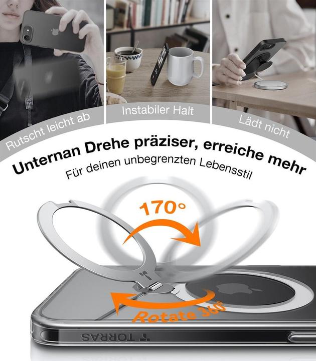 Immagine prodotto Torras Ostand 360° Spin (Apple iPhone 16e)