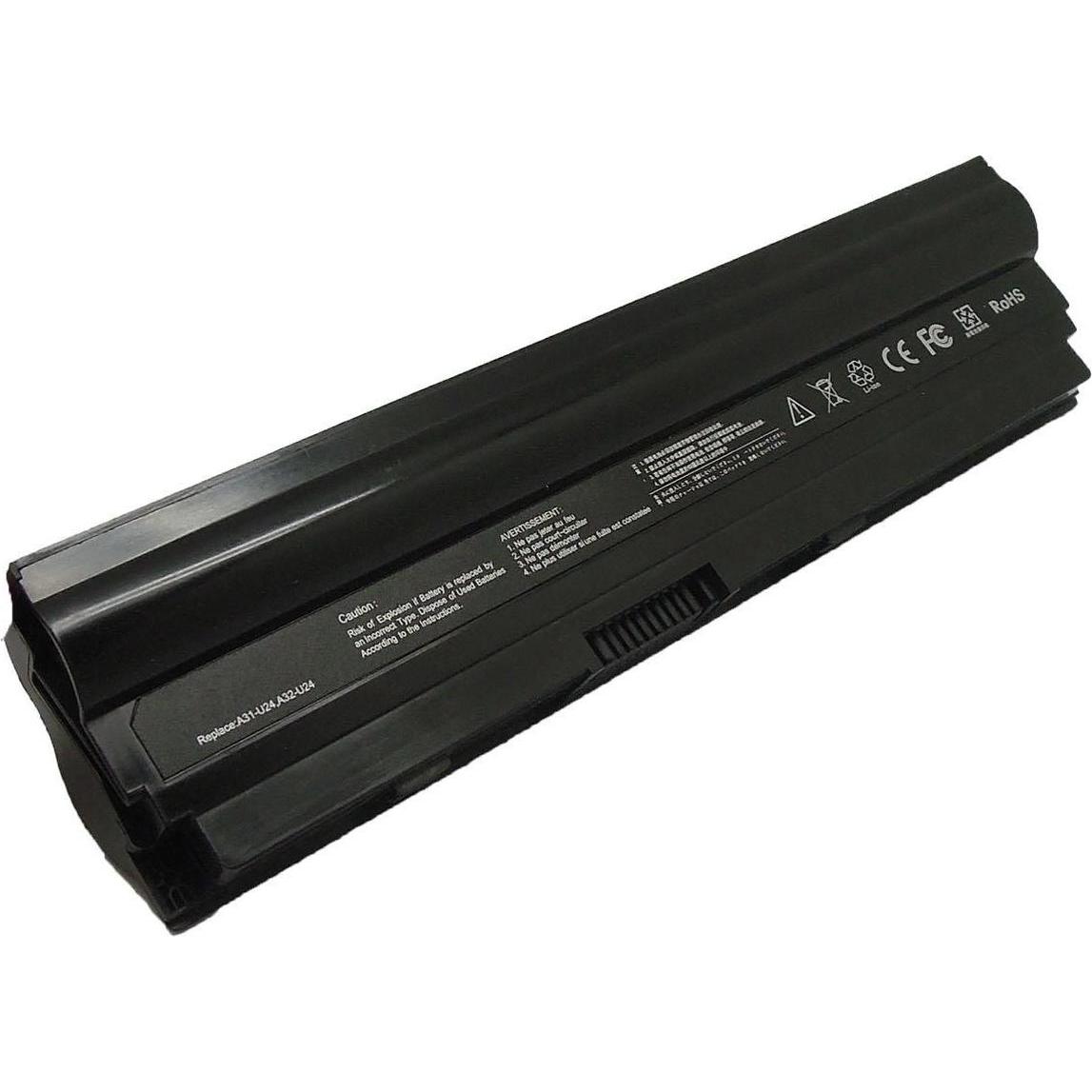 CoreParts Laptop Battery for Asus (6 Zellen, 4400 mAh), Notebook Akku, Schwarz
