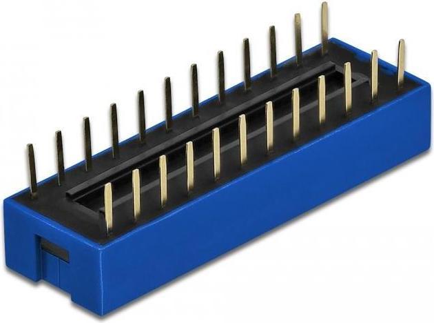 Actual product image Delock DIP slide switch 12-digit 2.54 mm blue