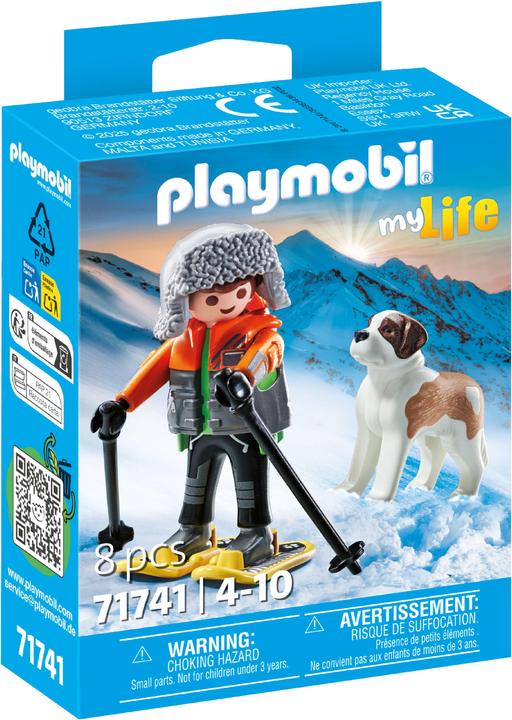 Produktbild Playmobil Wanderer mit Bernhardiner (71741, Playmobil My Life)