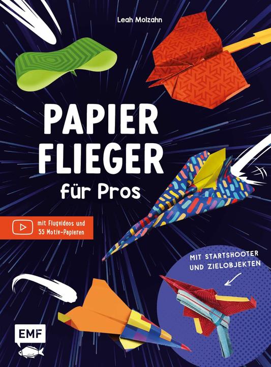Actual product image Papierflieger für Pros (German, Leah Molzahn, 2024)