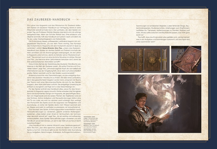 Image du produit Panini Making-of und Design von Hogwarts Legacy (Allemand, Michael Owen, Jody Revenson., 2023)