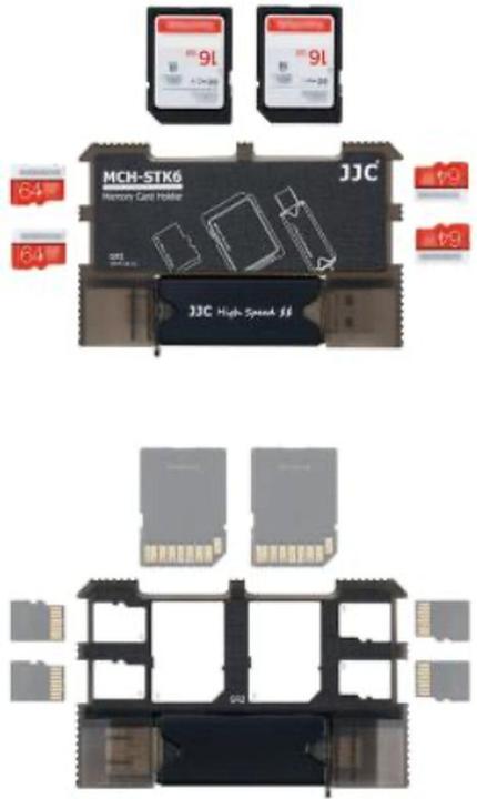 Produktbild JJC MCH STK6GR Memory Card Holder Kit