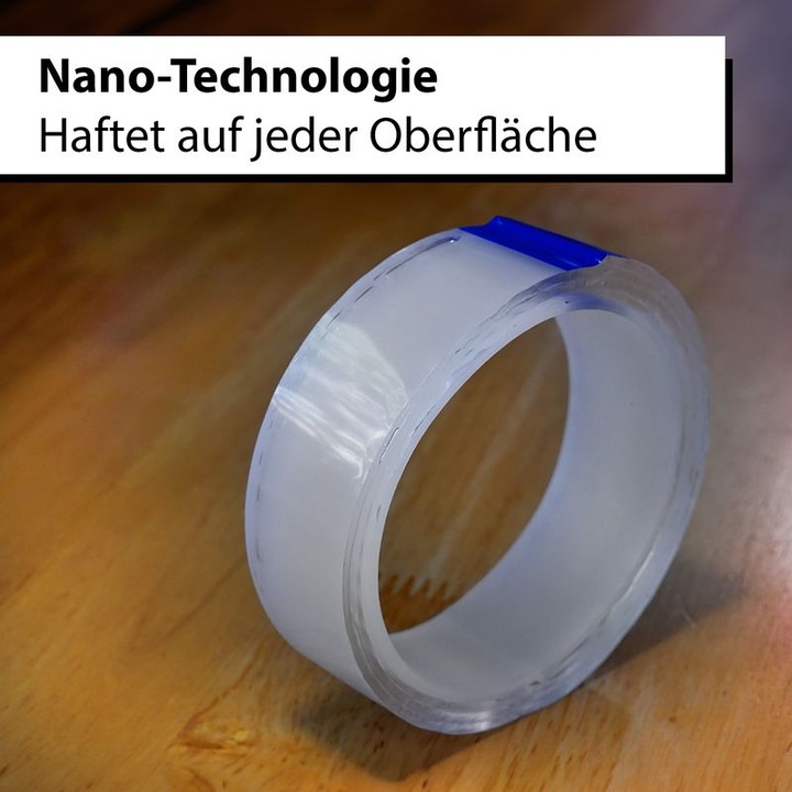 Image du produit Hermex Nano-Tape Ruban adhésif double face Ruban adhésif nano Ruban adhésif de montage (20 mm)