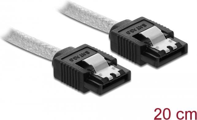 Actual product image Delock SATA3 cable 85340 0.2 m