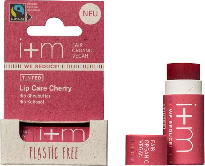 Immagine prodotto i+m Naturkosmetik Riduciamo! Cura delle labbra colorate Cherry (5 ml)