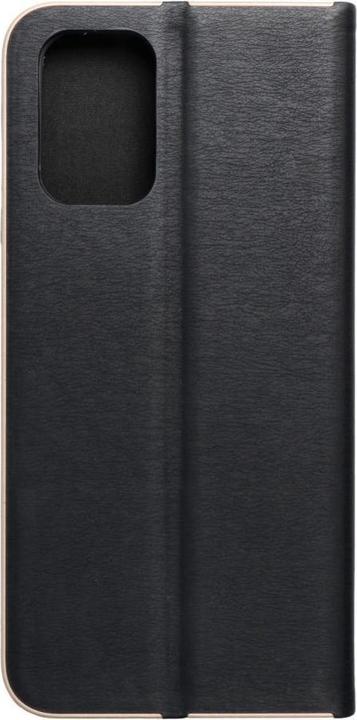 Actual product image Forcell Book case OEM LUNA Book Gold for XIAOMI Redmi Note 10 / 10S black (Xiaomi Redmi Note 10, Xiaomi Redmi Note 10S)