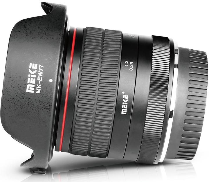 Produktbild Meike 8mm f/3.5-22 Canon EF Mount (Canon EF, APS-C / DX)