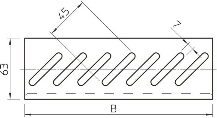 Actual product image OBO Bettermann Bottom end plate (Duct)