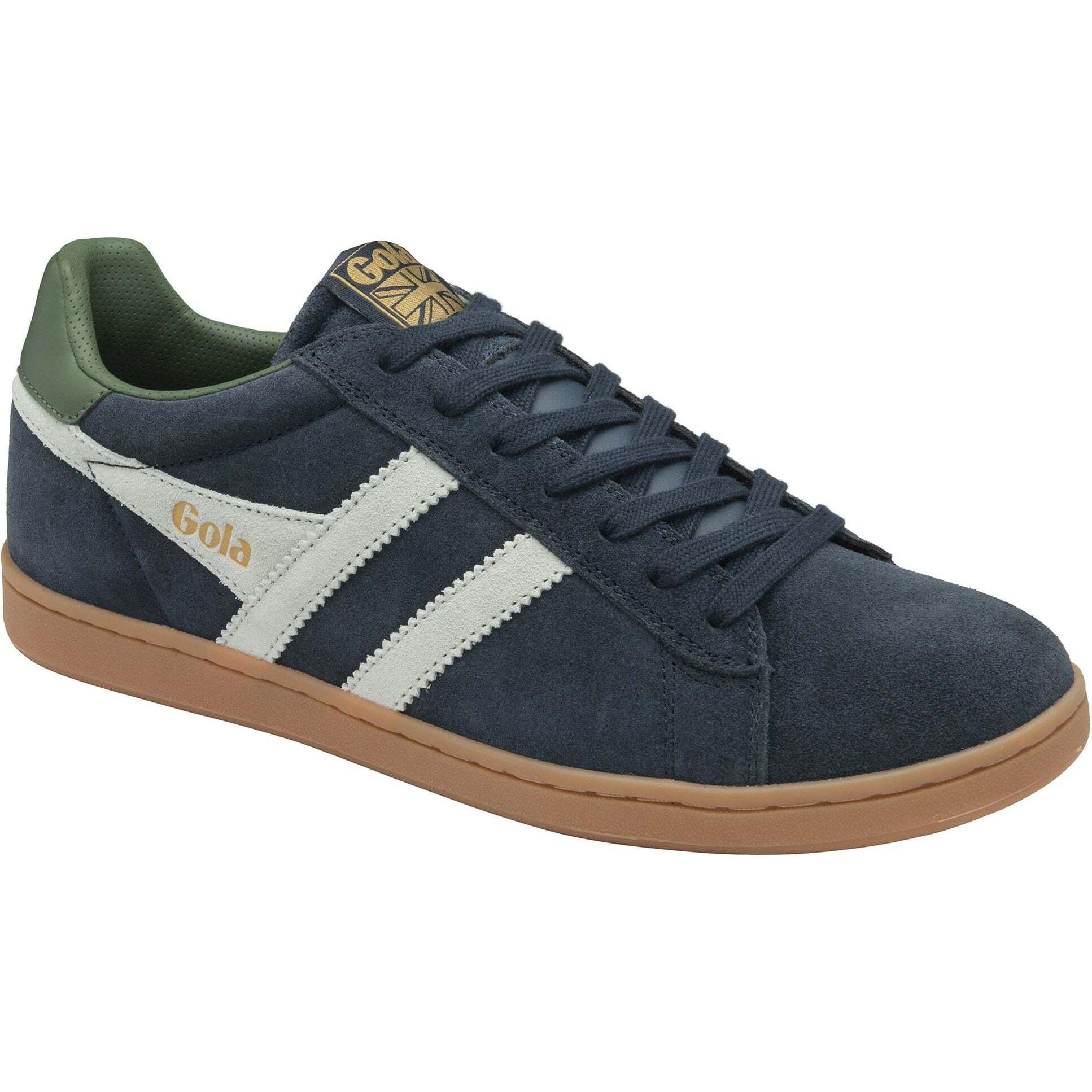 Thumbnail - Gola, Herren, Sneaker, Equipe II Suede, Blau, (42)
