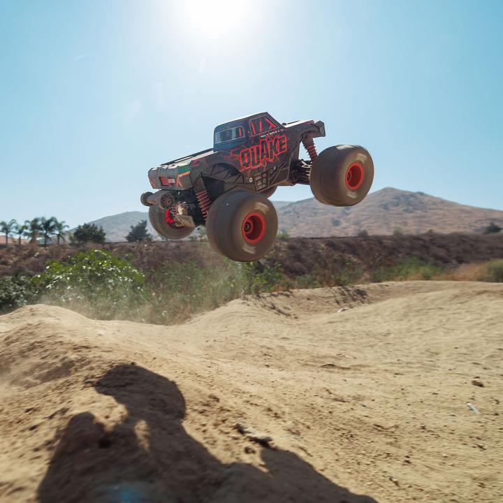 Produktbild Arrma Monster Truck Quake Grom 4x4 Brushed RTR 1:16 Rot (RTR Ready-to-Run)