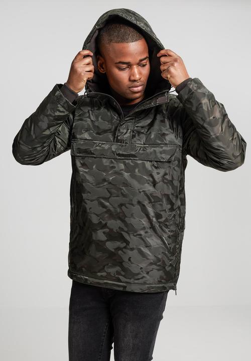 Produktbild Urban Classics Padded Camo Pull Over Jacket (S)