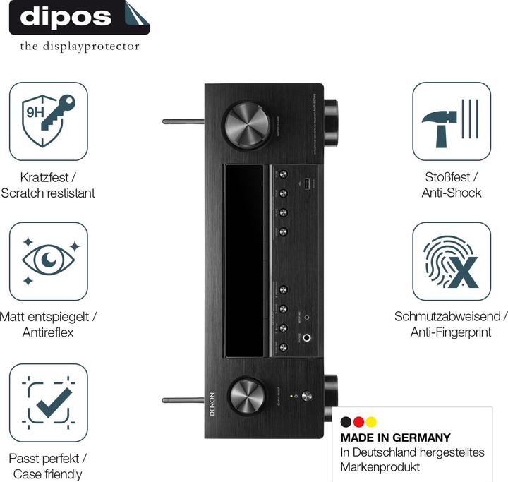 Actual product image Dipos Anti-Shock Screen Protector Matte