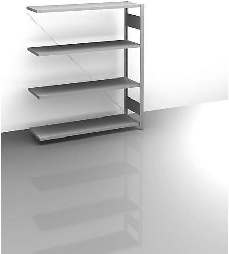 Actual product image Hofe Sideboard boltless shelving unit, galvanised