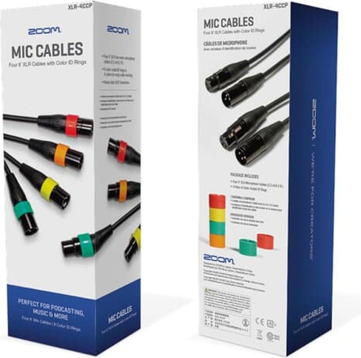 Immagine prodotto Zoom XLR-4c/CP (Microfono)