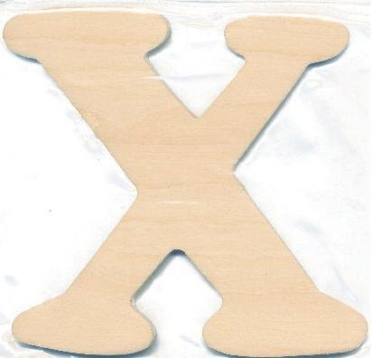 Hobby2you Trbogstav X 10cm x 4mm