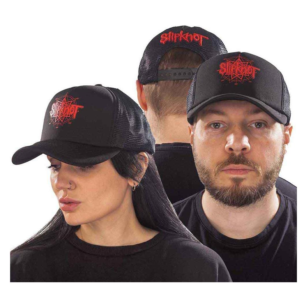 Slipknot, Kappen, Logo Black Me, Zwart