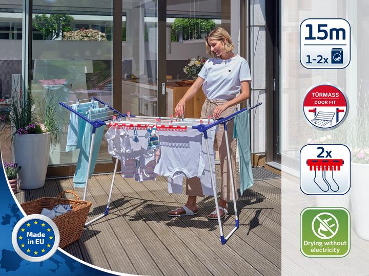 Produktbild Leifheit Standtrockner Pegasus 150 Solid Slim (15 m)