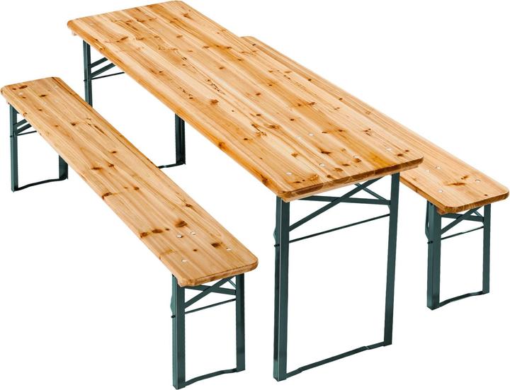 Produktbild tectake Bierzeltgarnitur (177 cm)