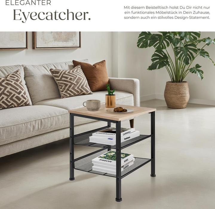 Image du produit tectake Table d’appoint Lincoln