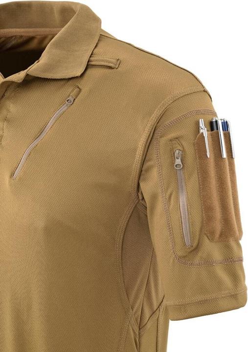 Image du produit Defcon 5 DEFCON5 Advanced Tactical Polo à manches courtes avec poches en polyester Mesh OD vert S (S)