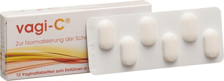Actual product image Vagi-C Vaginal tablets (Vaginal suppositories)