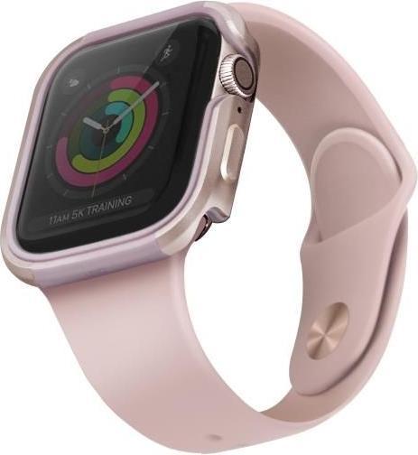 Actual product image Uniq etui Valencia Apple Watch Series 4/5/6/SE 40mm. różowo-złoty/blush gold pink