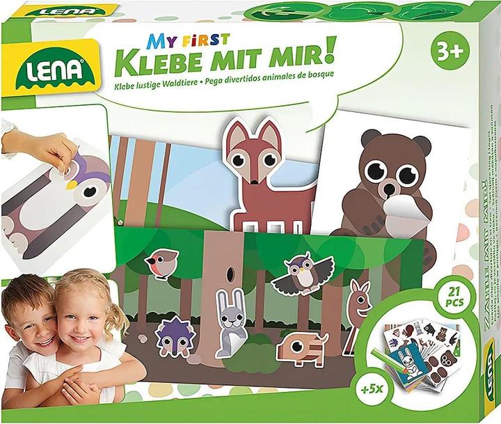 Produktbild Lena Klebe mit mir Wald-Tiere