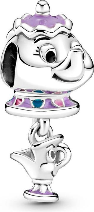 Produktbild Pandora Hänger Disney die Schöne und das Biest Mrs. Potts and Ch (Emaille, Silber 925)