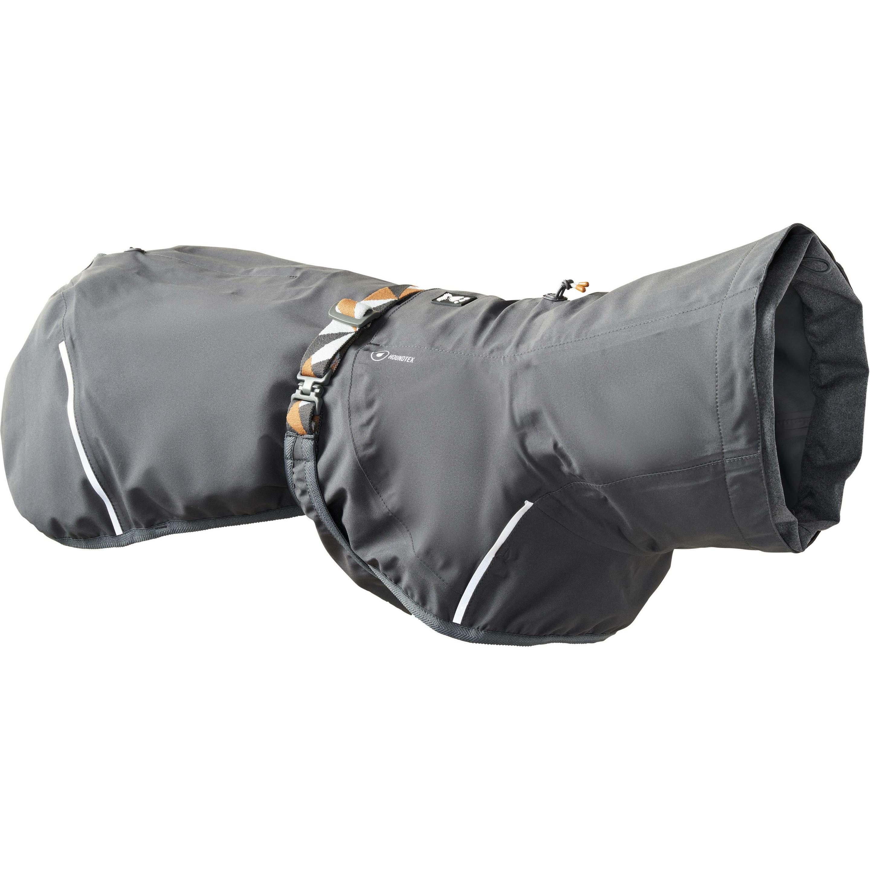 Hurtta Regenmantel Mudventure Eco Dunkelgrau, 45 cm (Hunderegenmantel), Hundebekleidung