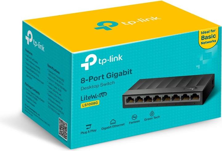 Produktbild TP-Link Switch LS1008G 8 Port (8 Ports)