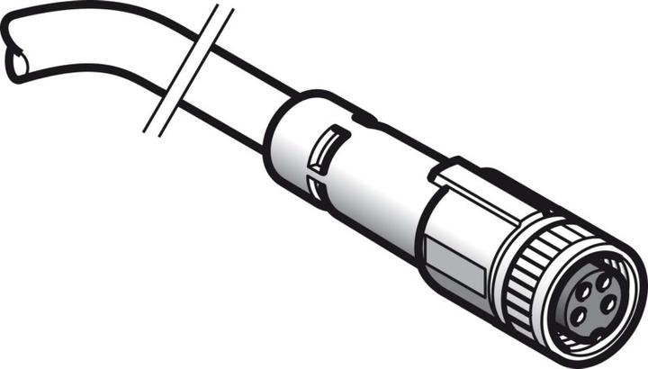 Immagine prodotto TE Sensors Connettore con cavo M8, 4 pin, 5m