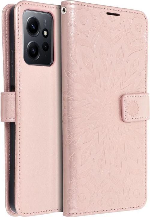 Produktbild OEM Back panel cover MEZZO Book case for XIAOMI Redmi Note 12 5G mandala rose gold (Xiaomi Redmi Note 12 5G)