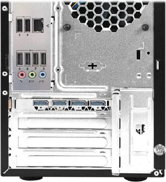 Actual product image Lenovo ThinkStation P520c (512 GB, 16 GB, Intel Xeon W-2125, Quadro P2200)