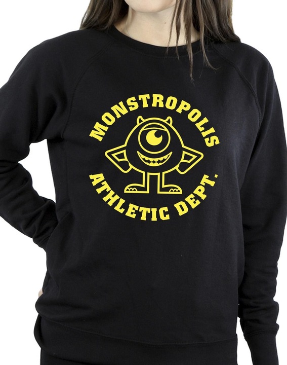 Actual product image Disney Womens/Ladies Monsters University Monstropolis Sweatshirt (S)