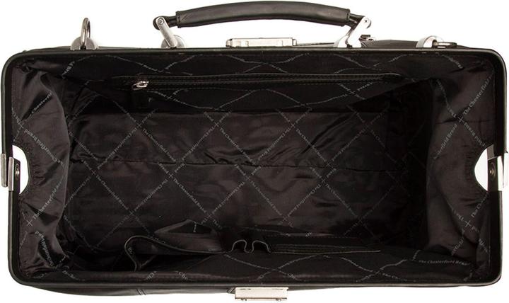 The Chesterfield Brand Chesterfield Brand Leren Weekendtas Zwart Texel (22.90 l)