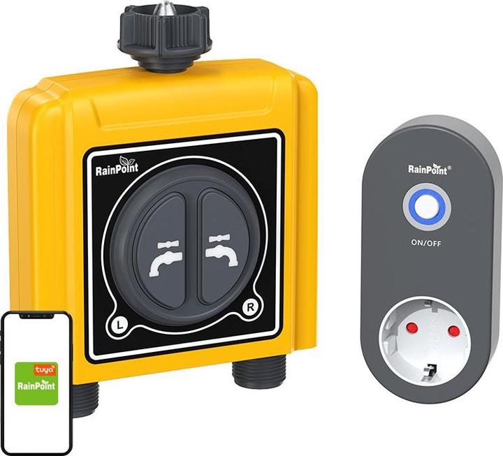 RainPoint 2-zone irrigation controller with app (Bewässerungscomputer)