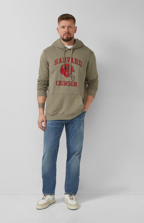 Produktbild s.Oliver Kapuzen-Sweatshirt im Modern Fit mit College-Artwork (3XL)