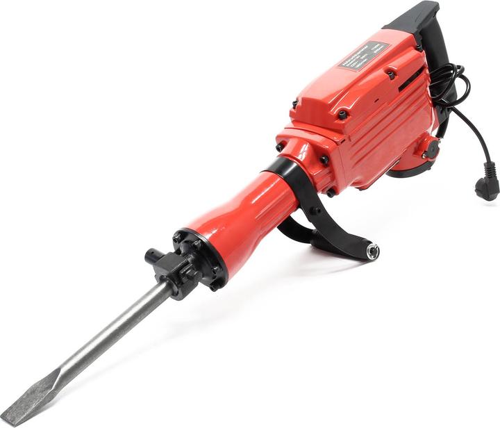 Wiltec Demolition Hammer Jackhammer Concrete Breaker and Chiselling Tool 1700w (Electrical connection)
