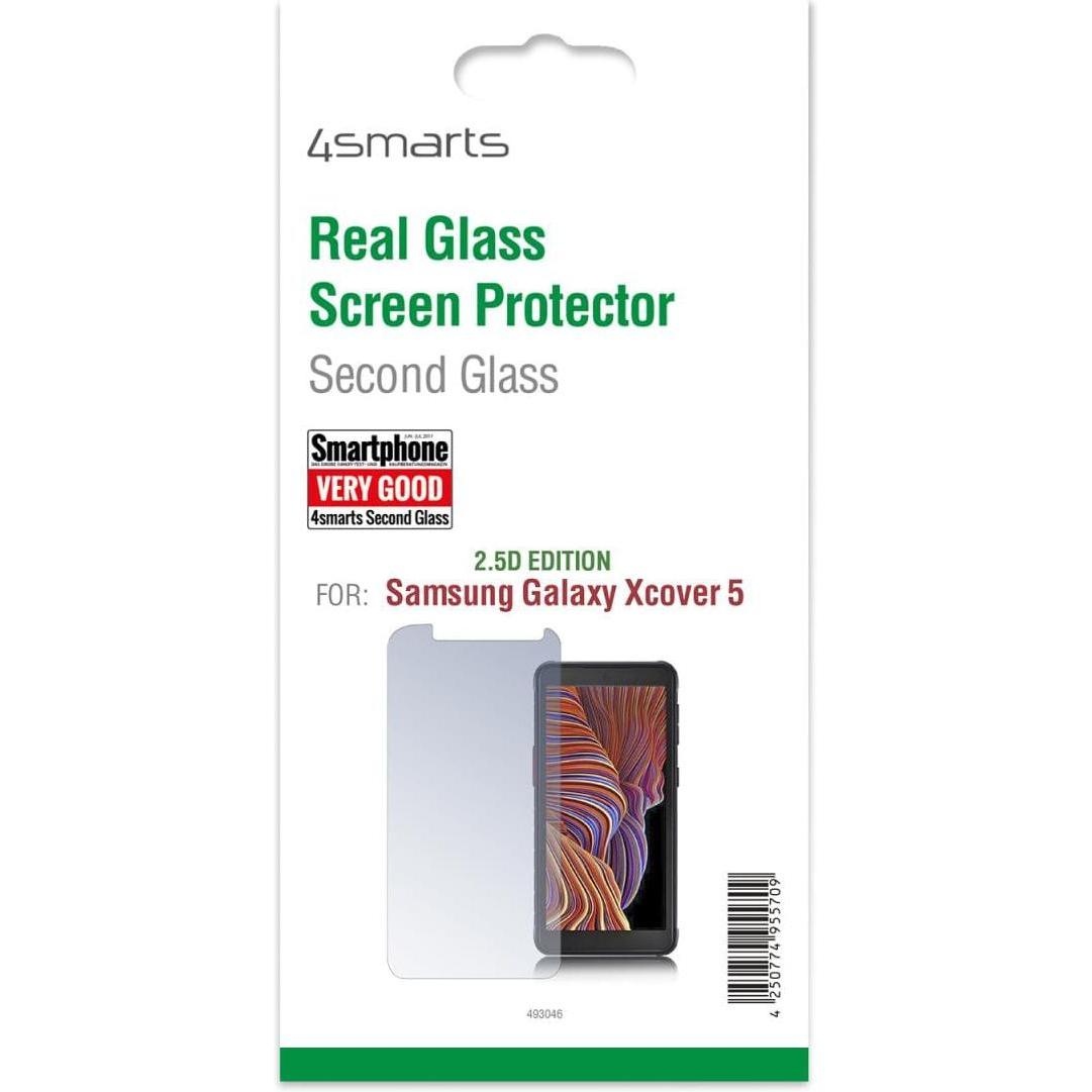 Thumbnail - 4smarts Second Glass 2.5D (1 Stück, Samsung Galaxy Xcover 5), Smartphone Schutzfolie, Transparent