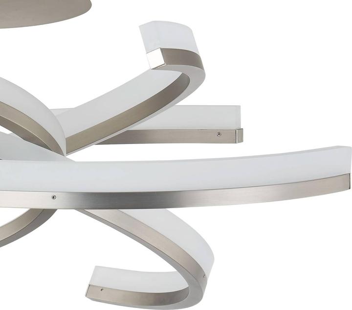 Produktbild Lindby Divalis LED-Deckenlampe, stepdim, nickel (2320 lm)