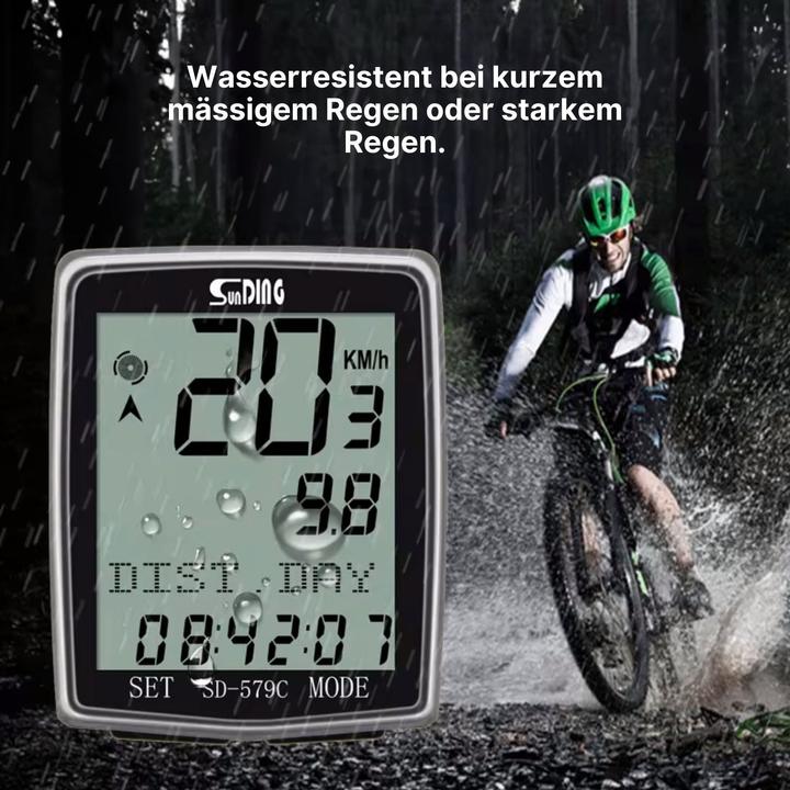 Produktbild Hermex Sunding Fahrradtacho Velotacho Fahrradcomputer Velocomputer Bikecomputer