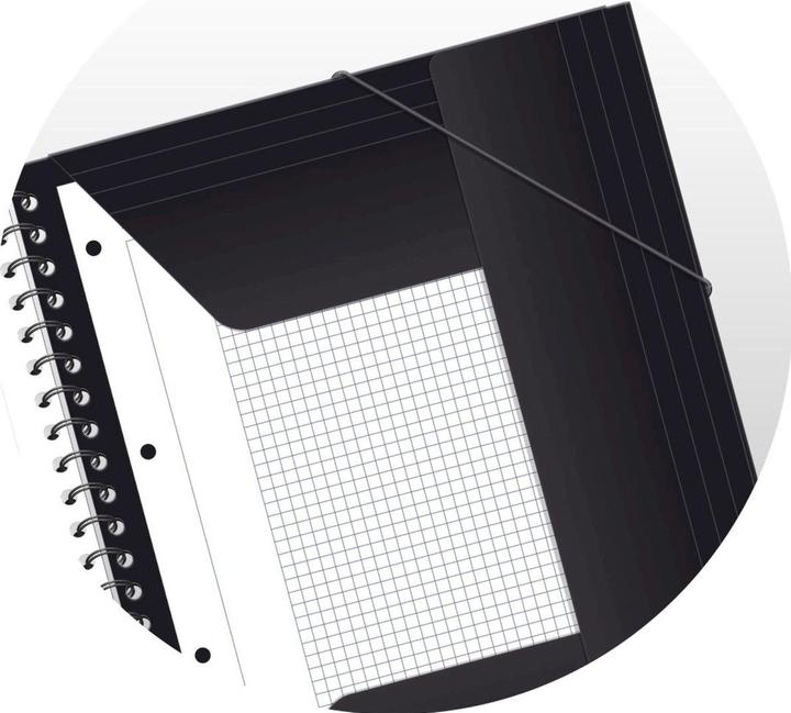 Produktbild Oxford Collegeblock Mappe Nomadbook (A4+, Kariert)
