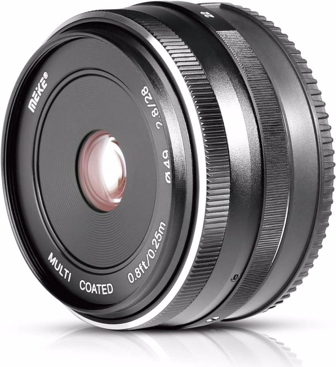 Actual product image Meike 28mm f/2.8 Fuji X (Fujifilm X, APS-C / DX)