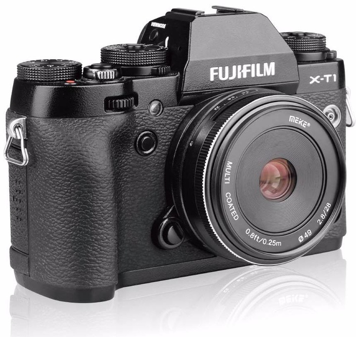 Actual product image Meike 28mm f/2.8 Fuji X (Fujifilm X, APS-C / DX)