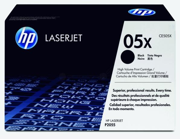 Actual product image HP Toner LaserJet CE505XC black, 05X - CONTRACT (FC)