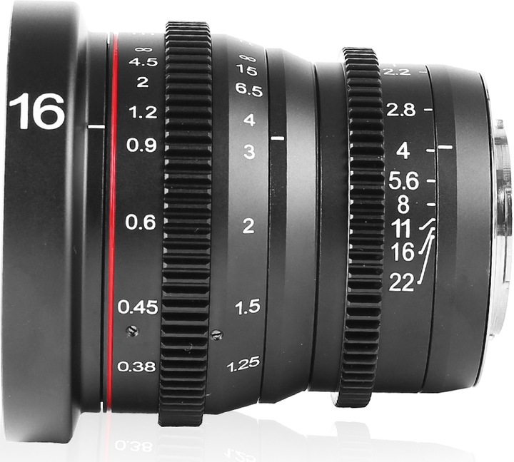 Produktbild Meike 16mm T2.2-22 MFT Cine Lens (Micro Four Thirds, Micro Four Thirds)