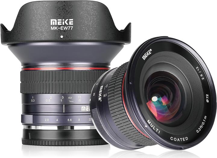 Actual product image Meike 12mm f/2.8-22 Nikon (Nikon 1, APS-C / DX)