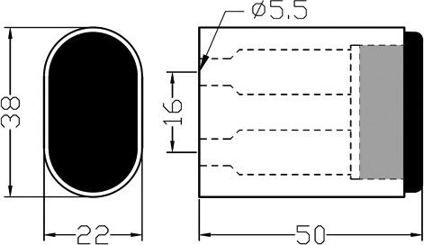 Productafbeelding Hermeta Wanddeurstopper (1 Stuk)